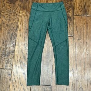 Outdoor voices women’s warm up textured compression fabric activewear pants